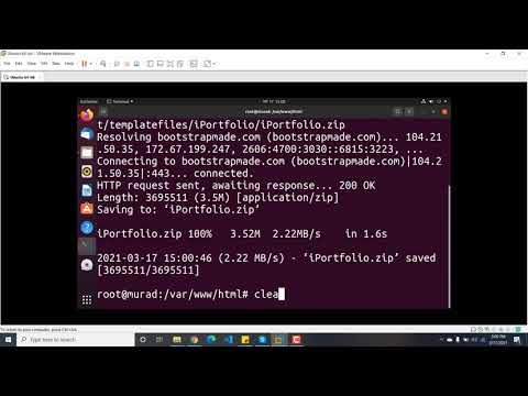 #05 Ubuntu 20.04 / Debian 10  Webserver Configurations and test with host website | Easy IT