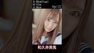 【和久井美兎】美女推し発見shorts ＃02