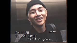 Kim Taehyung - I Love 3000 - Baby take my hand