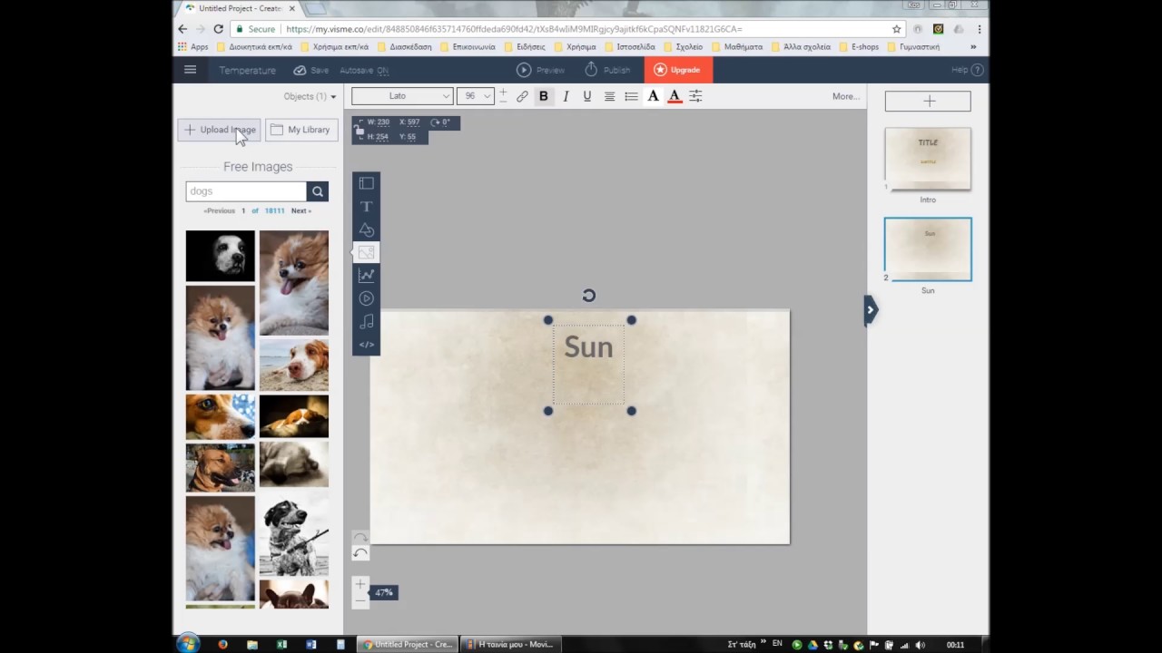 VISME tutorial - YouTube