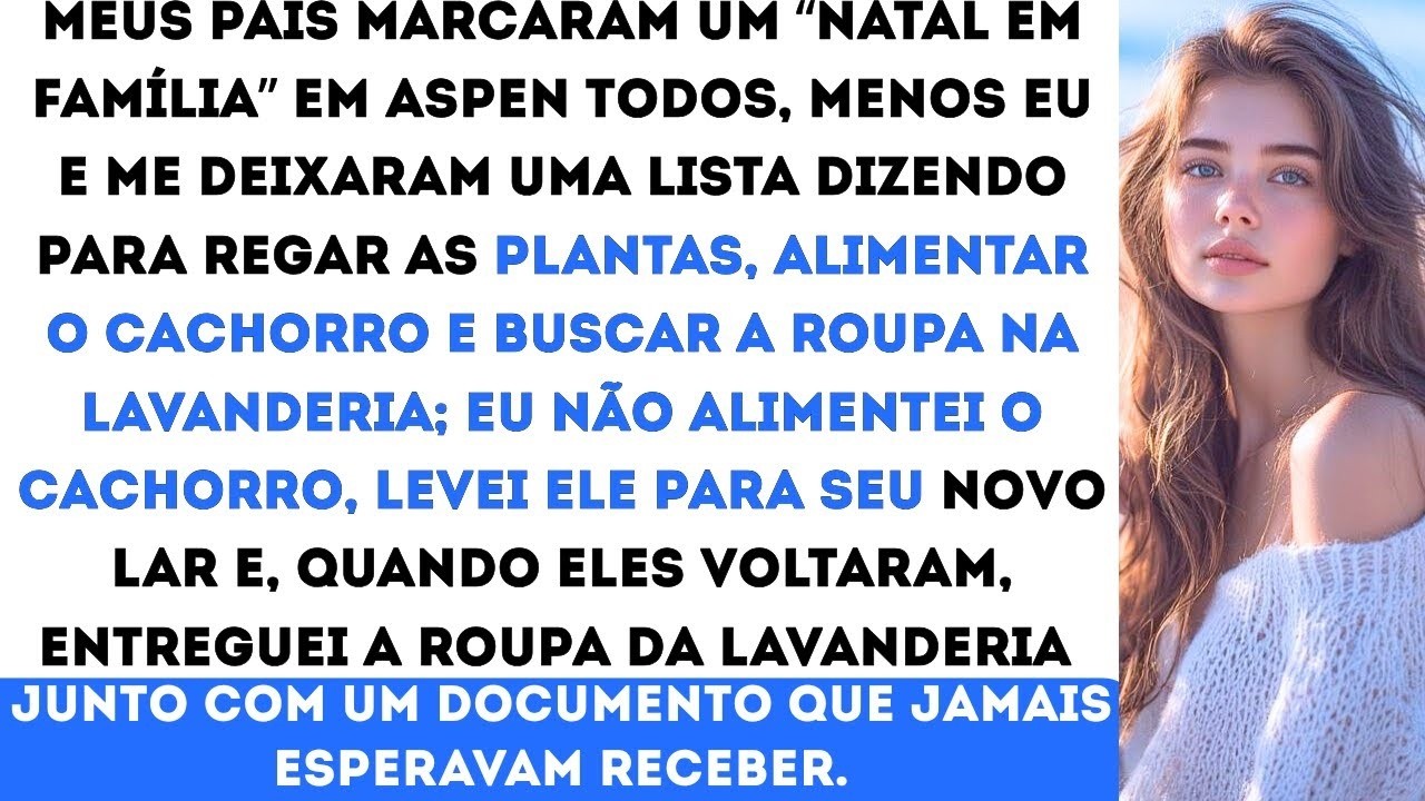 Meus pais me trataram como empregada doméstica sem salário por 20 anos  até eu registrar uma penh