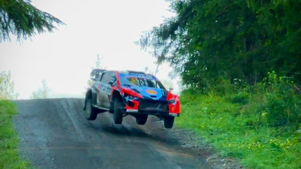 WRC Rally Finland 2025 | LEUSTU JUMPS