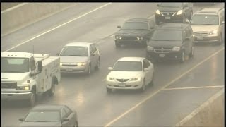 Parts of Mitchell Interchange closed after 2 semis crash