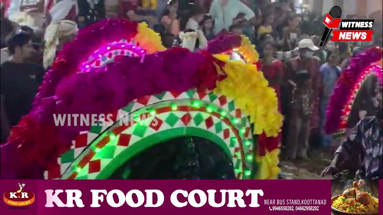 കാഴ്ചവസന്തം തീർത്ത് കൂറ്റനാട് എളവാതുക്കൽ പൂരം ആഘോഷിച്ചു.