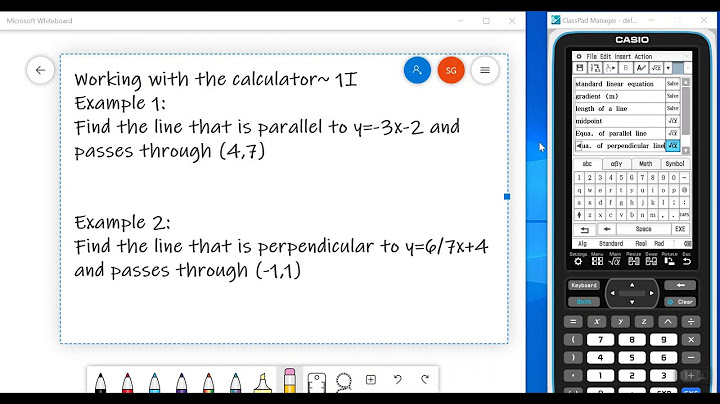 Write equations of parallel and perpendicular lines calculator