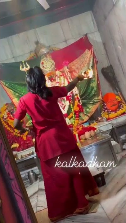 kali Mata aarti #status #whatsapp kalkadham mandir #durgamata Jai maa kali #jaimatadi #vaishnodevi 🚩