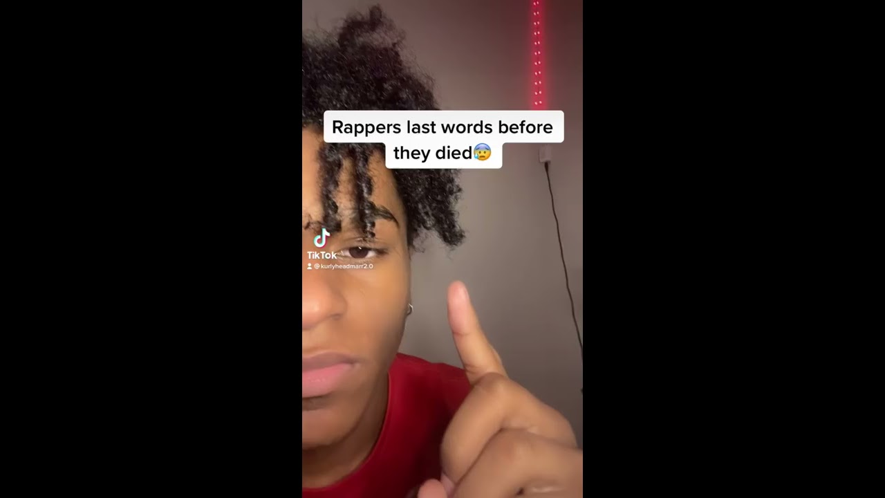 Rappers Last Words Before They Died Shorts