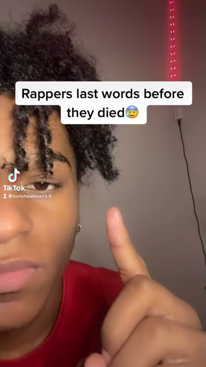 Rappers last words before they died😰 #shorts