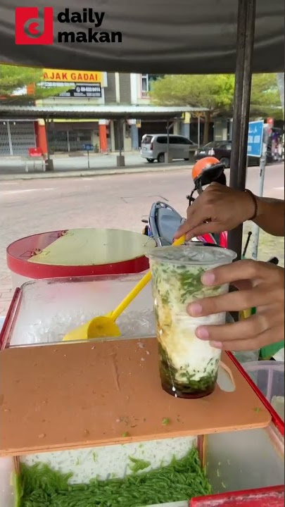 Cendol wajib try di Kuala Terengganu.