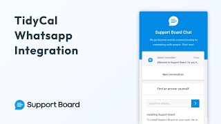 TidyCal Whatsapp Integration
