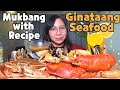 GINATAANG SEAFOOD MUKBANG | Mukbang Philippines | Chef Obang