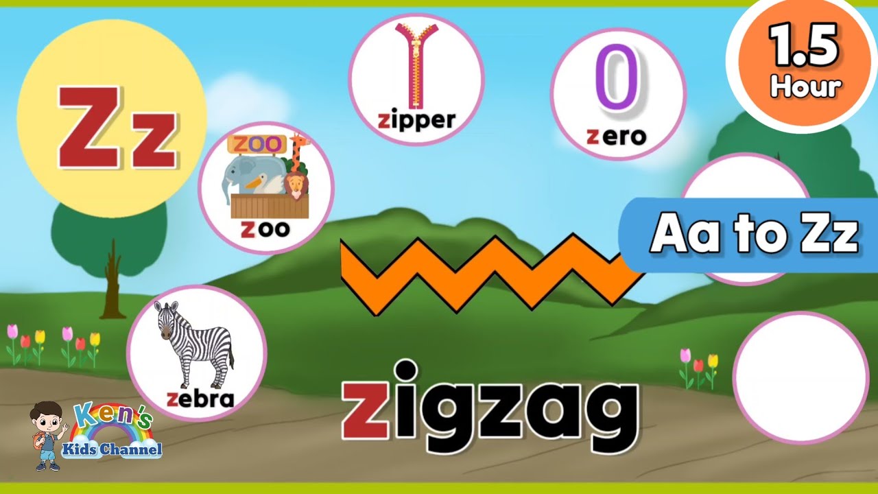 Aa to Zz English Phonics for Toddlers and Preschoolers | Nursery and Kindergarten Reading Lesson 