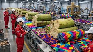 Inside Eco Carpet Factory, How Banana Tree Waste Becomes Luxury Designer Rugs