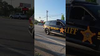 Procession for Deputy Larry Henderson