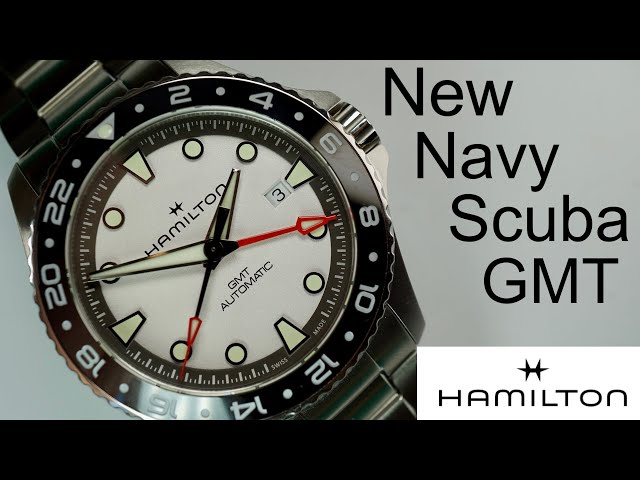 HAMILTON KHAKI NAVY SUB Diver’s H745510 New Hamilton Khaki Navy Scuba GMT - YouTube