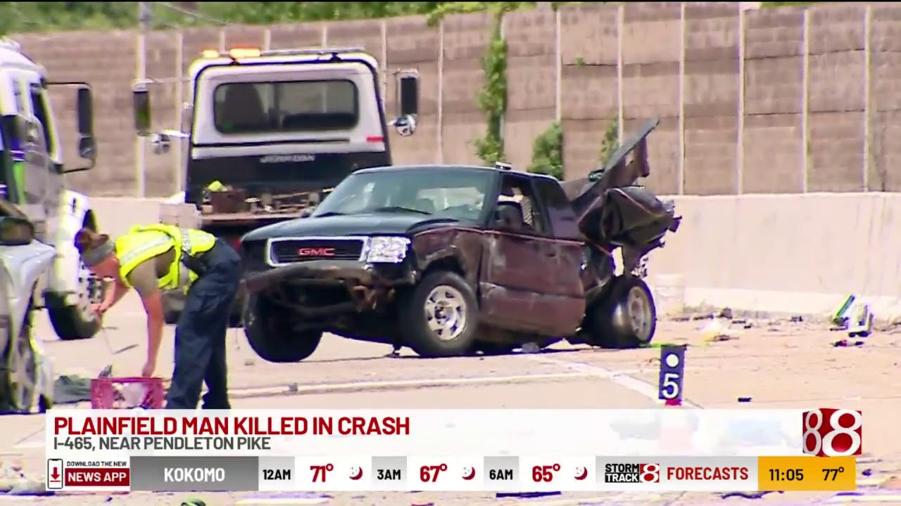 Plainfield, Indiana, man dies in I 465 crash in Indy YouTube