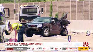 Plainfield, Indiana, man dies in I 465 crash in Indy