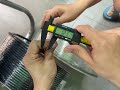 Đo đường kính ống dây khí