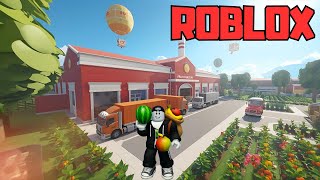 Je construis ma nouvelle usine pour vendre mes fruits dans ROBLOX screenshot 5