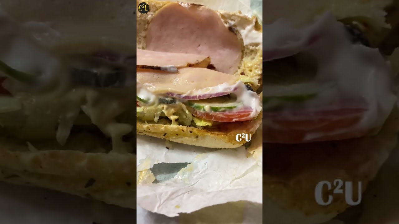 Subway Footlong Turkey Sandwich Yum Yum shorts YouTube Subway Footlong Turkey Sandwich Yum Yum shorts YouTube