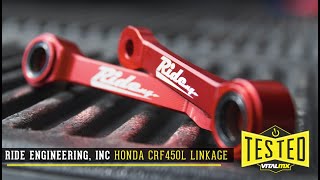 Tested: Ride Engineering, Inc Honda CRF450L Linkage