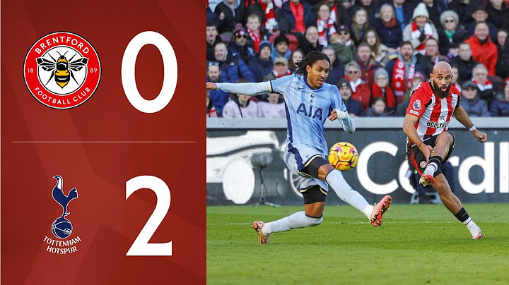 Bees fall to defeat in London derby | Brentford 0-2 Tottenham Hotspur | Premier League Highlights
