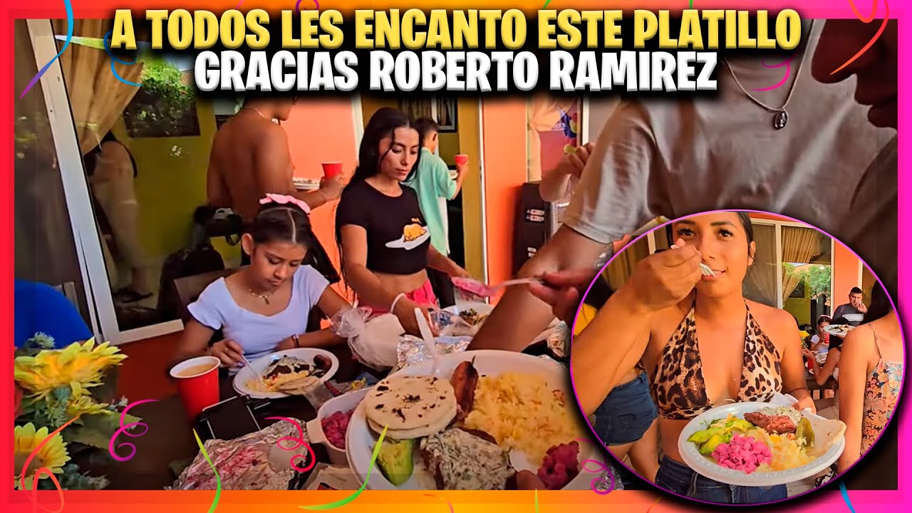 Ahora si a DISFRUTAR este riquisimo menu gracias a Roberto Ramirez. Camila tambien anda ENAMORADA.