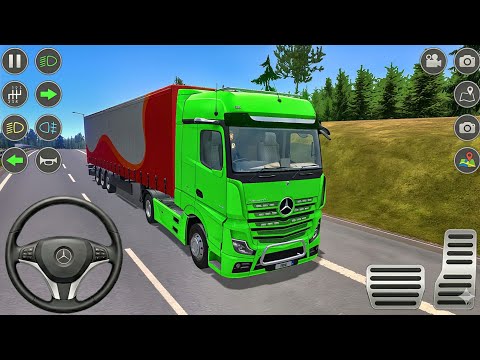 Truck Simulator Ultimate نقل البضائع بالمقطورة الطويلة ألعاب الشاحنات 2 