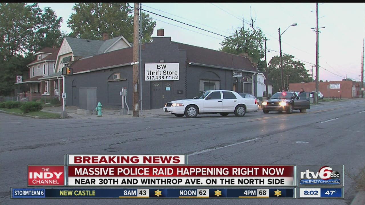 IMPD raids illegal gambling club on north side