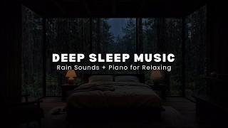 Experience Inner Calm Through Piano and Rain Sounds Supporting Night Relaxation