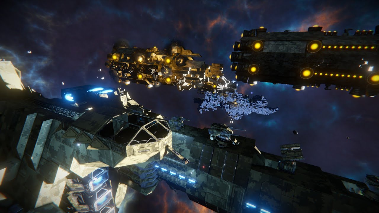 Space Engineers - VAnilla Fleet Battle 2024-11-15 - YouTube