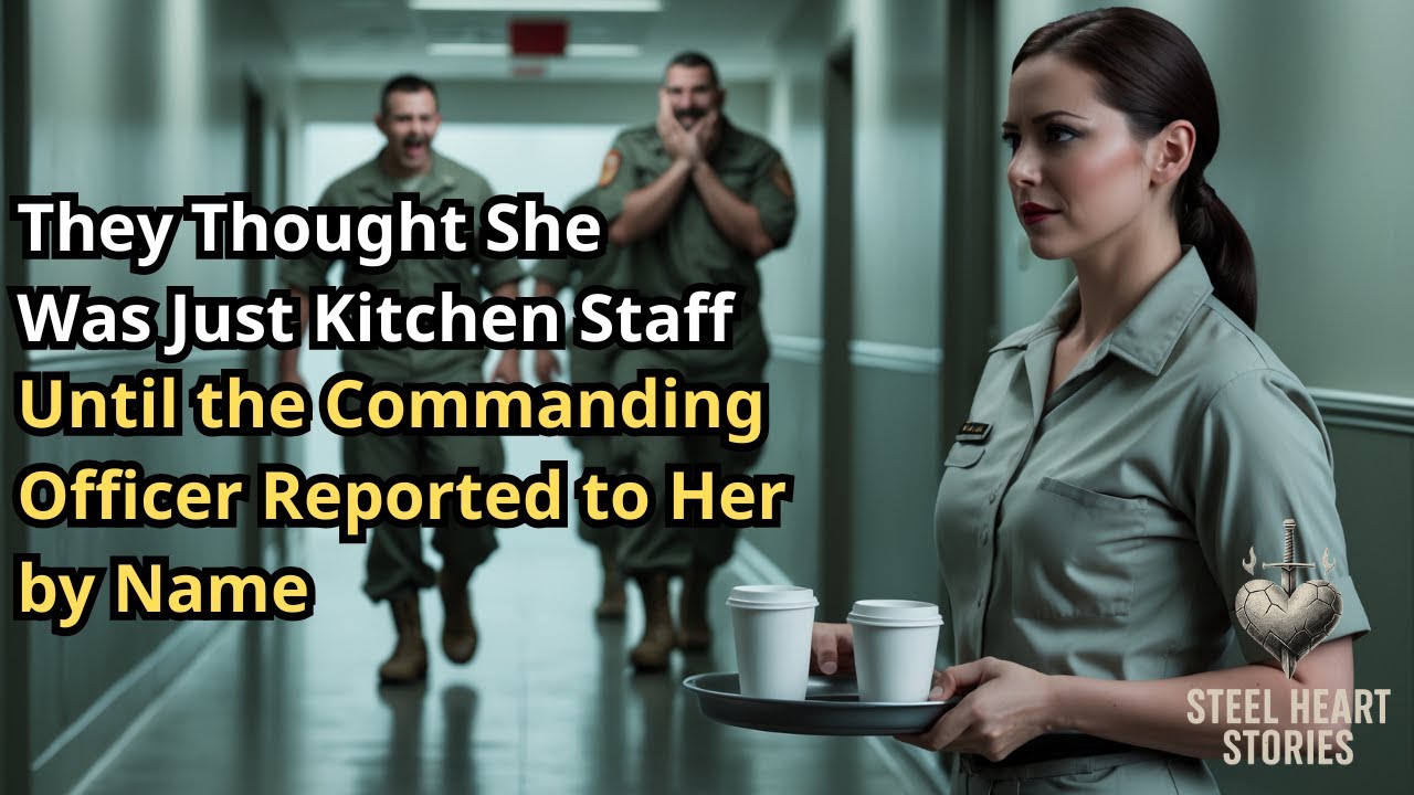 Они думали, что она просто сотрудница кухни — пока командир не назвал её по имени.