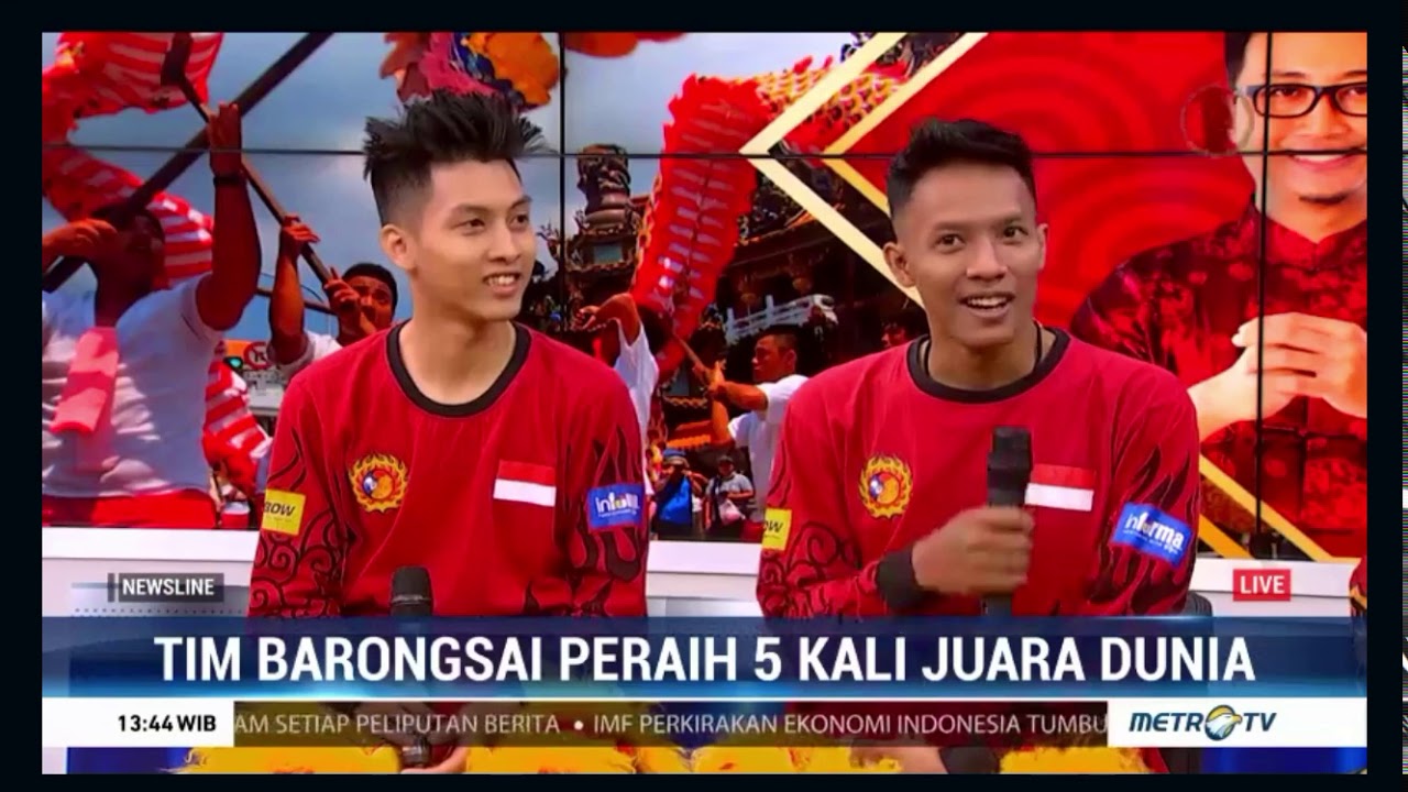 Barongsai Kong Ha Hong @ Newsline Metro TV