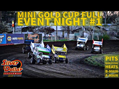 410 Sprint Car Mini Gold Cup Full Event Night 1: Cowboy Up at Silver Dollar Speedway - 03/15/24