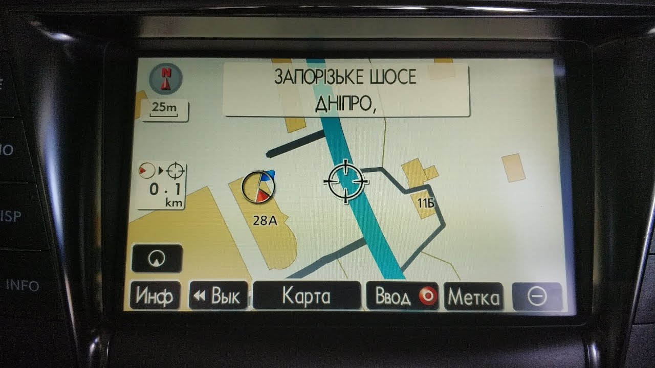 Русификация Американского Lexus LS460 USA HDD и новые карты E1I 25m