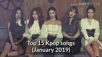 Top 15 Kpop songs of January 2019 (Girl groups and female solo)