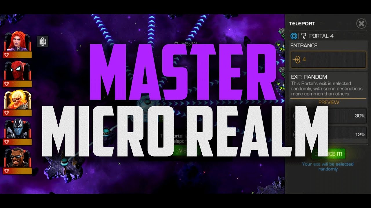 Master Micro Realm Gameplay - Marvel Contest of Champions