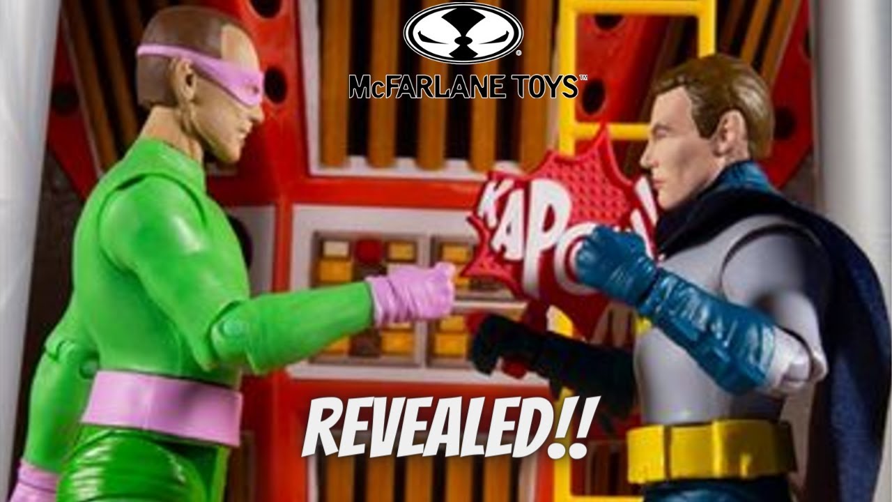 McFarlane Toys Batman 66 Riddler Figure Revealed!!! - YouTube