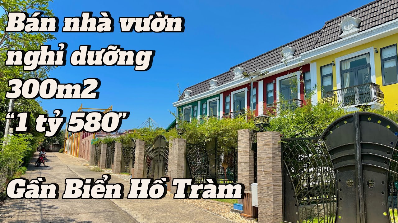 #426 (Đã bán) Kẹt tiền bán nhanh nhà vườn 300m2 vị trí trung tâm Huyện Xuyên Mộc gần biển Hồ Tràm 