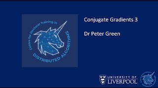 Conjugate Gradients 3