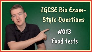 IGCSE Biology Exam Style Questions Q13