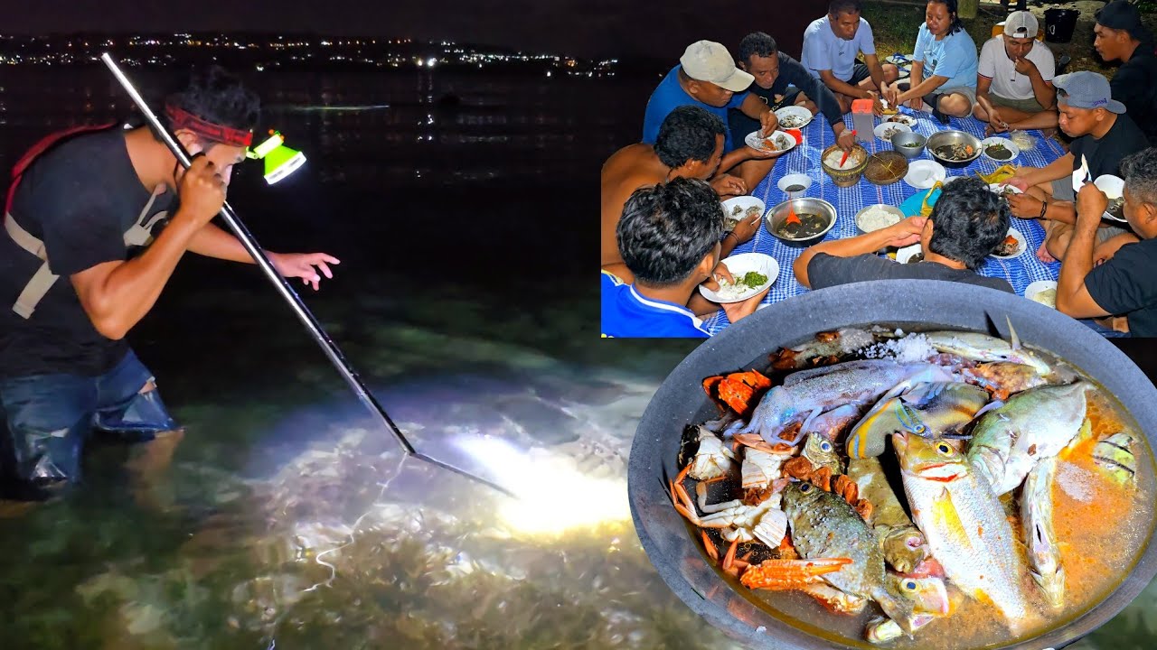 Hari Ke 16 ANEKA SEAFOOD ADA DI PULAU INI, MAKAN SEKAMPUNG - Camp Fishing
