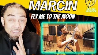 WOW!!! Fly Me To The Moon - Marcin (Live Solo Guitar) [ UK REACTION ]