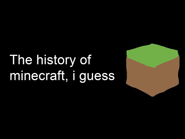 The evolution of Minecraft 