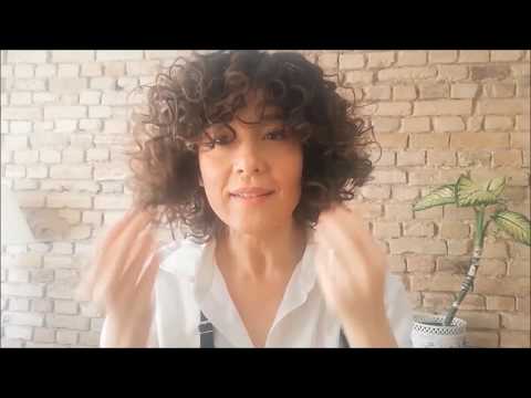 Video: Šukuosena Garbanotiems Plaukams