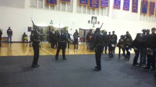Open House Performance of Pershing Rifles