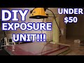 DIY Exposure Unit for Screen Printing, Under $50