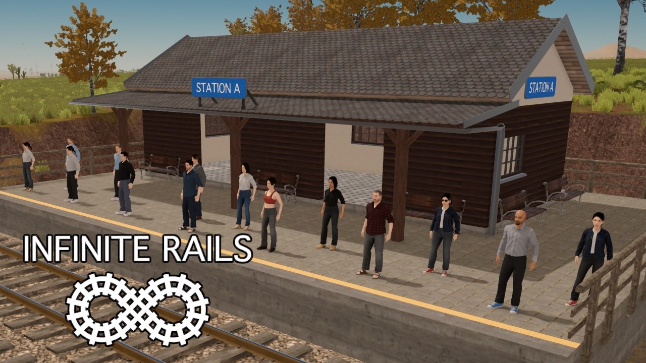 Infinate Rails Passenger Station Operations | Infinite Rails ep3 - YouTube