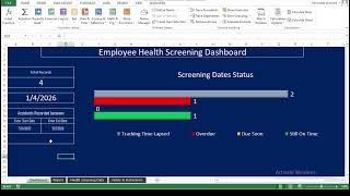 Health Screening Form Template