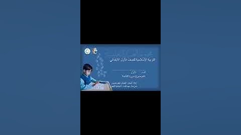 سورة الفاتحة/للصف الاول ابتدائي.